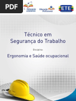 Material EAD - Segurança do Trabalho - Ergonomia e Saúde ocupacional