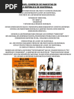 Download Cruel COMERCIO de ANIMALES de COMPAA en GUATEMALA por PAGT by Paz Animal Guatemala SN106505158 doc pdf