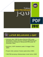 Pelaporan Pencapaian J-QAF 2012