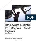 Basic Aviation Legislation For Malaysian Engineers First e