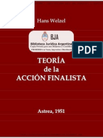 Teoria de La Accion Finalista - Hans Welzel