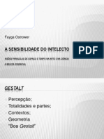 A Sensibilidade Do Intelecto POWER POINT