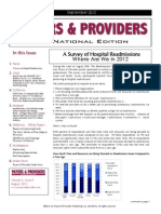 Payers & Providers National Edition – Issue of September 2012
