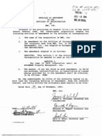 1985 - MMC Inc - Articles of Amendment