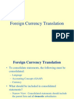 Translation of Financial Statements