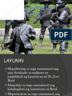 Ang Kamatayan Ni Rizal