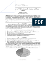 Managerial Turnover With Reference To Mumbai and Thane District