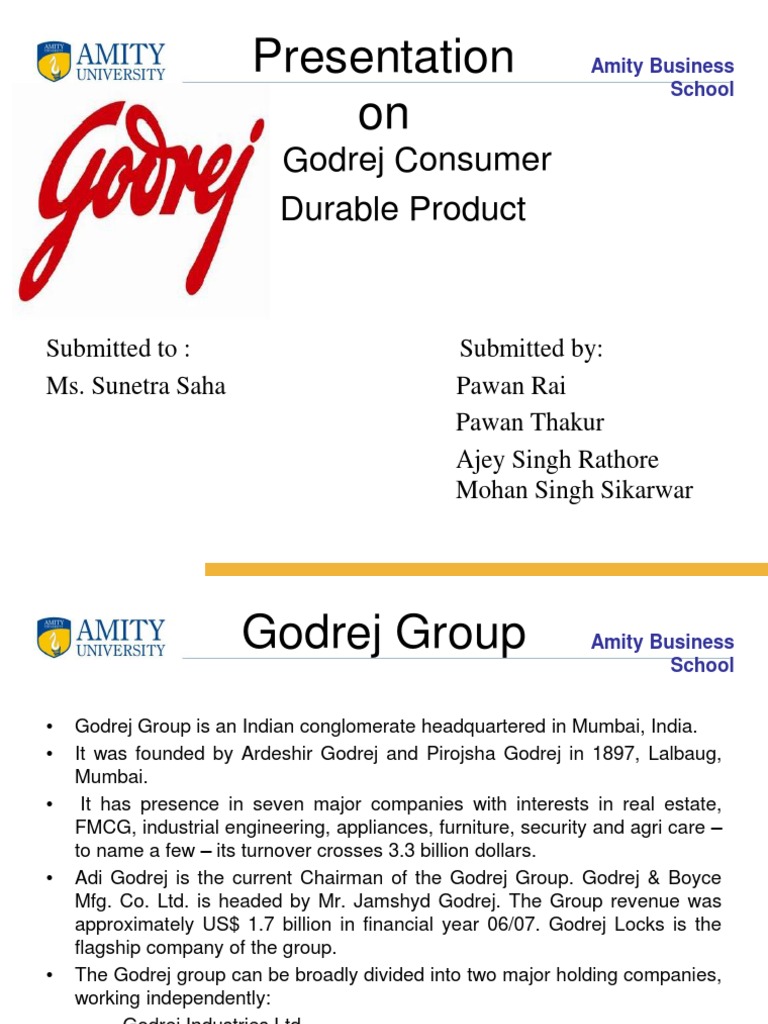 Godrej Ppt Home Appliance Brand