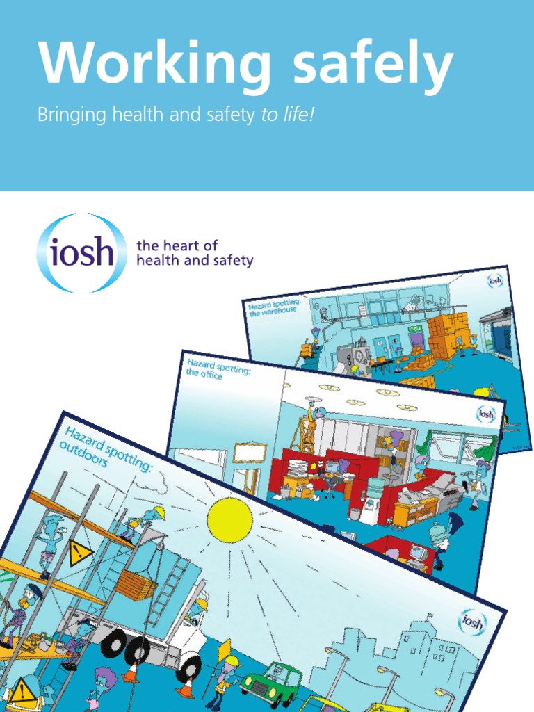 IOSH Working Safely Brochure PDF Hazards Risk