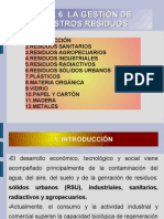 TEMA 6. LA GESTIÓN DE NUESTROS RESIDUOS