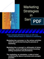 Service Strategies 2012