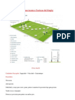 Posiciones Tecnico - Tacticas Rugby