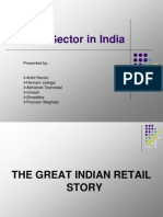 Retail Sector in India: Presented by