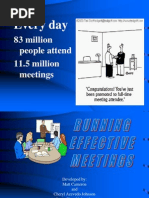 Running Effective Meetings Presentation