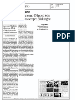 Liste d'attesa per rsa - La Stampa 20/09/2012