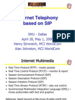 Internet Telephony based on SIP