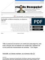 A Indústria Da Decepção