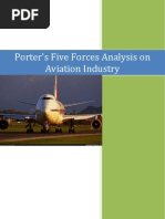 Porters Analysis on Aviation