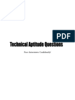 Technical Aptitude Test