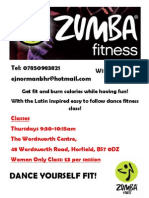 Zumba classes for women at The Wordsworth Centre, Bristol