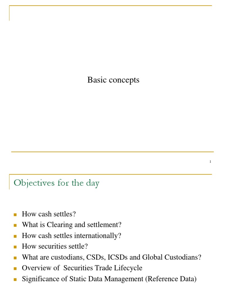 Basics | PDF