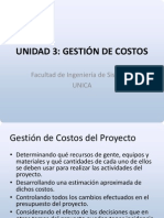 Clase 3 - GESTIÓN DE COSTOS