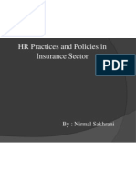 HRM Policies and Practices in Insurance Sector