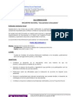 Comunicación 2 - Encuentro Nacional Descubriendo La Descubierta - Scouts de Argentina