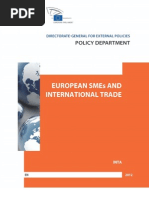Download European SMEs and International Trade by EU Chamber Of Commerce in Canada-West SN106599257 doc pdf