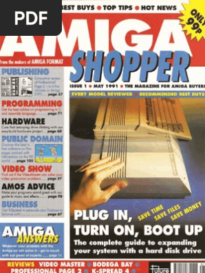 amiga shopper magazine issue 1 may 91