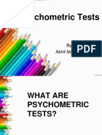 Psychometric Tests