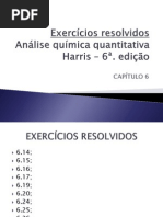 Download Exerccios resolvidos - Captulo 6 - Harris 6 edio by Ananda Cobello SN106605394 doc pdf