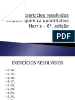 Exercícios Resolvidos - Capítulo 6 - Harris 6 . Edição