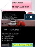 Sediaan Analgesik Dan Antipiretik