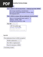 IELM 511: Information System Design: Part 1. ISD For Well Structured Data - Relational and Other DBMS