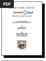 Download Final Internship Report on Summit Bank by Ibrar a Qazi by Abrar Ahmed Qazi SN106620423 doc pdf