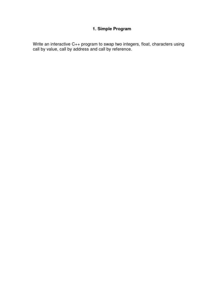 Ex 1 | PDF