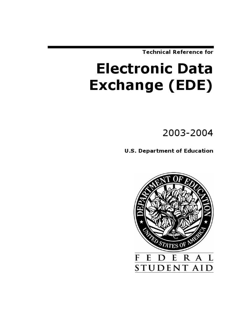 EDE Technical Reference 2003-2004 | PDF