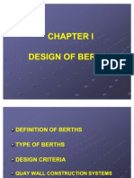 Design of Berths