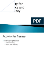 1activity For Accuracy and Fluency