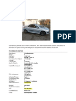 Beschreibung Peugeot 206 CC