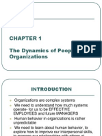 The Dynamics of People and Organizations