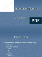 Kuliah 2 - Urban Transport Planning