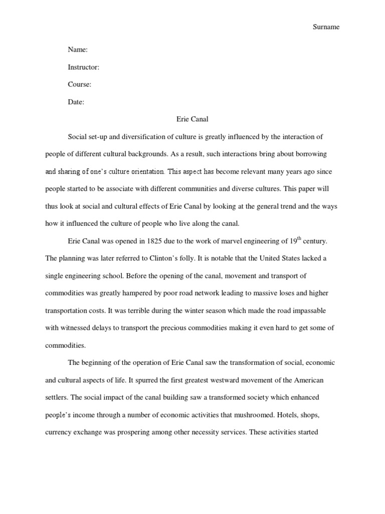 Where is the erie canal picture