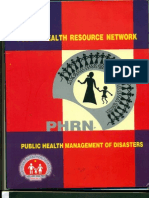 Public Health in Disasters by Dr.Rajan R Patil