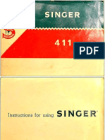 Singer 411g Ib Sewing Machine Manual