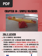 Chapter 10: Simple Machines (f2)