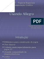 Usando Allegro: MAB604 - Tópicos Especiais em Computação Gráfica