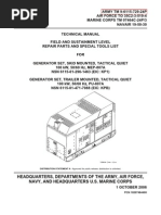 Tactical Quiet Generator Maintenance Manual | PDF | Direct Current