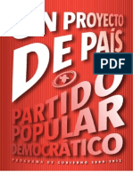 Programa de Gobierno PPD 2009-2012